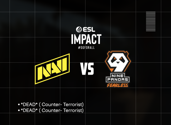 ESL Impact Katowice 2023: vs. 9 Pandas Fearless