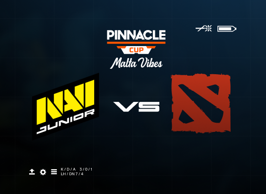 Pinnacle Cup: второй матч NAVI Junior на Malta Vibes #2