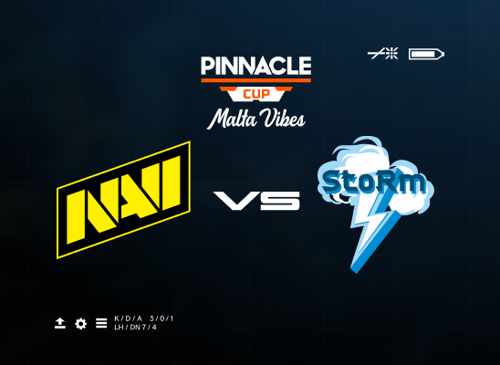 Pinnacle Cup: первый поединок NAVI на Malta Vibes #2