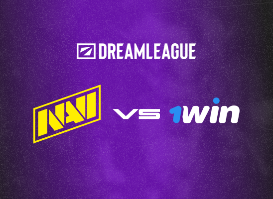 DreamLeague Season 23: NAVI против 1win