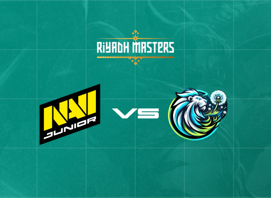 Riyadh Masters 2024: NAVI Junior против Dandelions