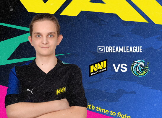 DreamLeague Season 24: NAVI Junior против Dandelions