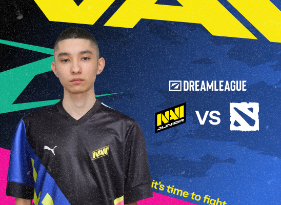 DreamLeague Season 24: NAVI Junior против Palianytsia