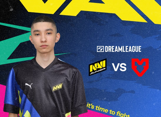 DreamLeague Season 24: NAVI Junior против MOUZ