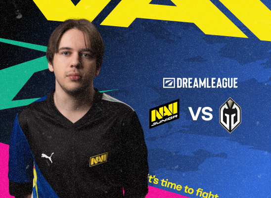 DreamLeague Season 25: NAVI Junior против Gaimin Gladiators