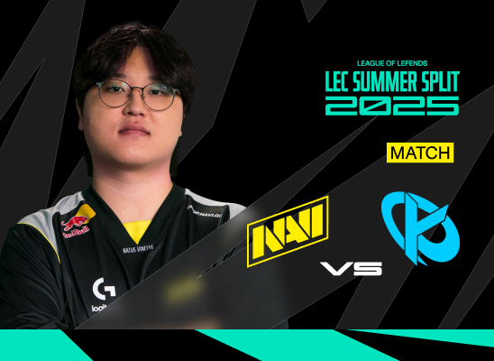 Дебют NAVI в LEC 2025 Summer