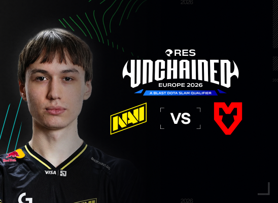 RES Unchained 5: матч за слот на BLAST Slam VIII