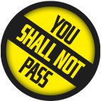 U SHALL NOT PASS